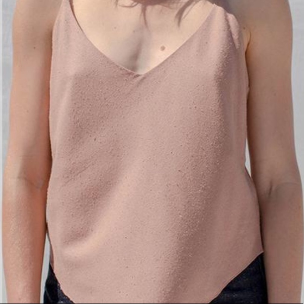 Ozma of California Silk Noil Camisole